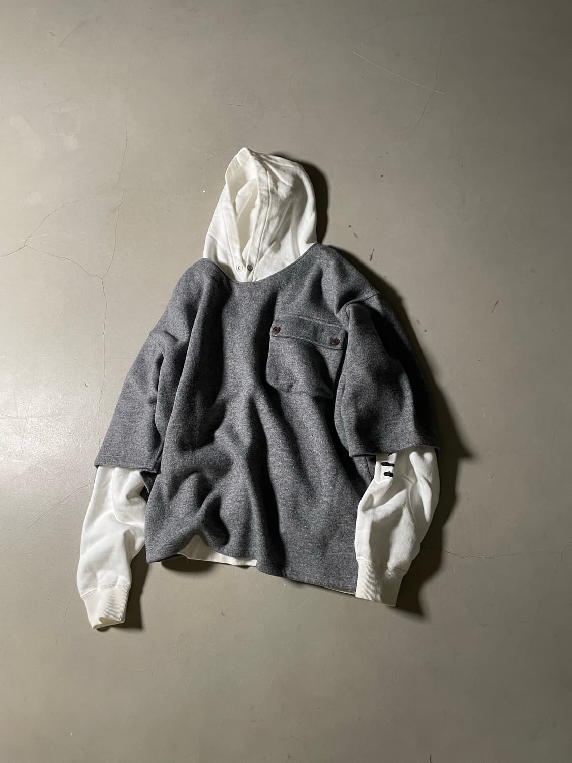 H•d One off : Wool Short-Sleeve Pullover 상품이미지1