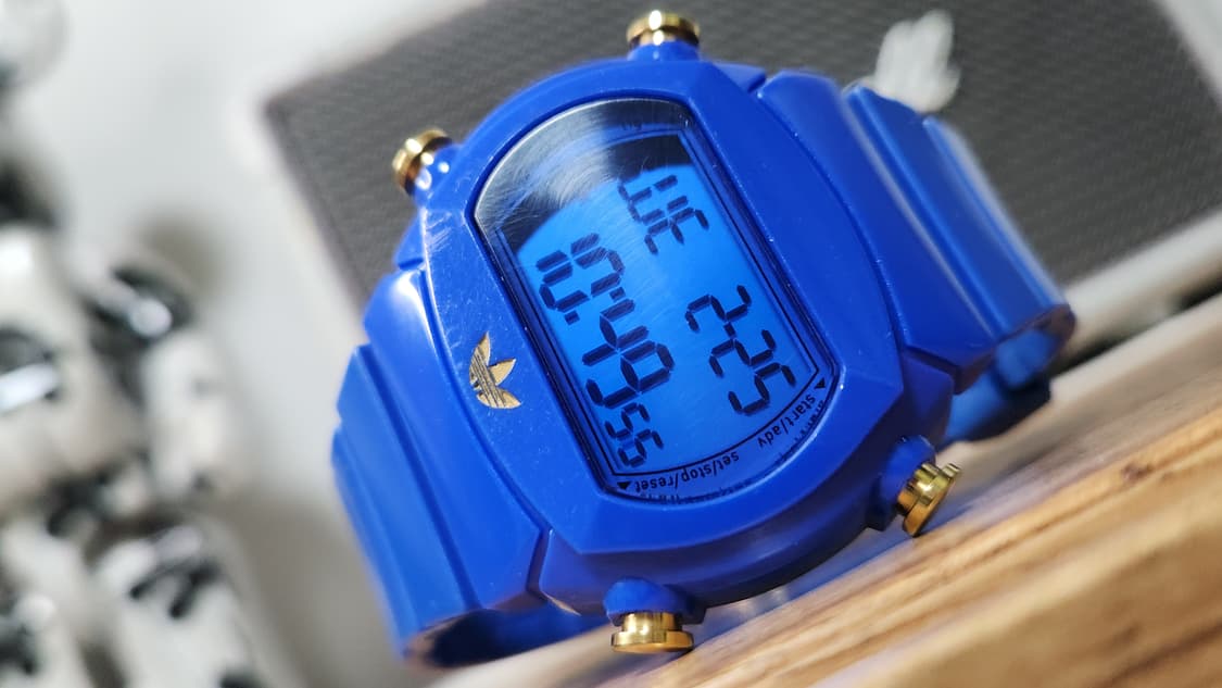 # Adidas 아디다스정품 캔디 디지털 로얄블루 시계 급처 / 지샥 상품이미지1
