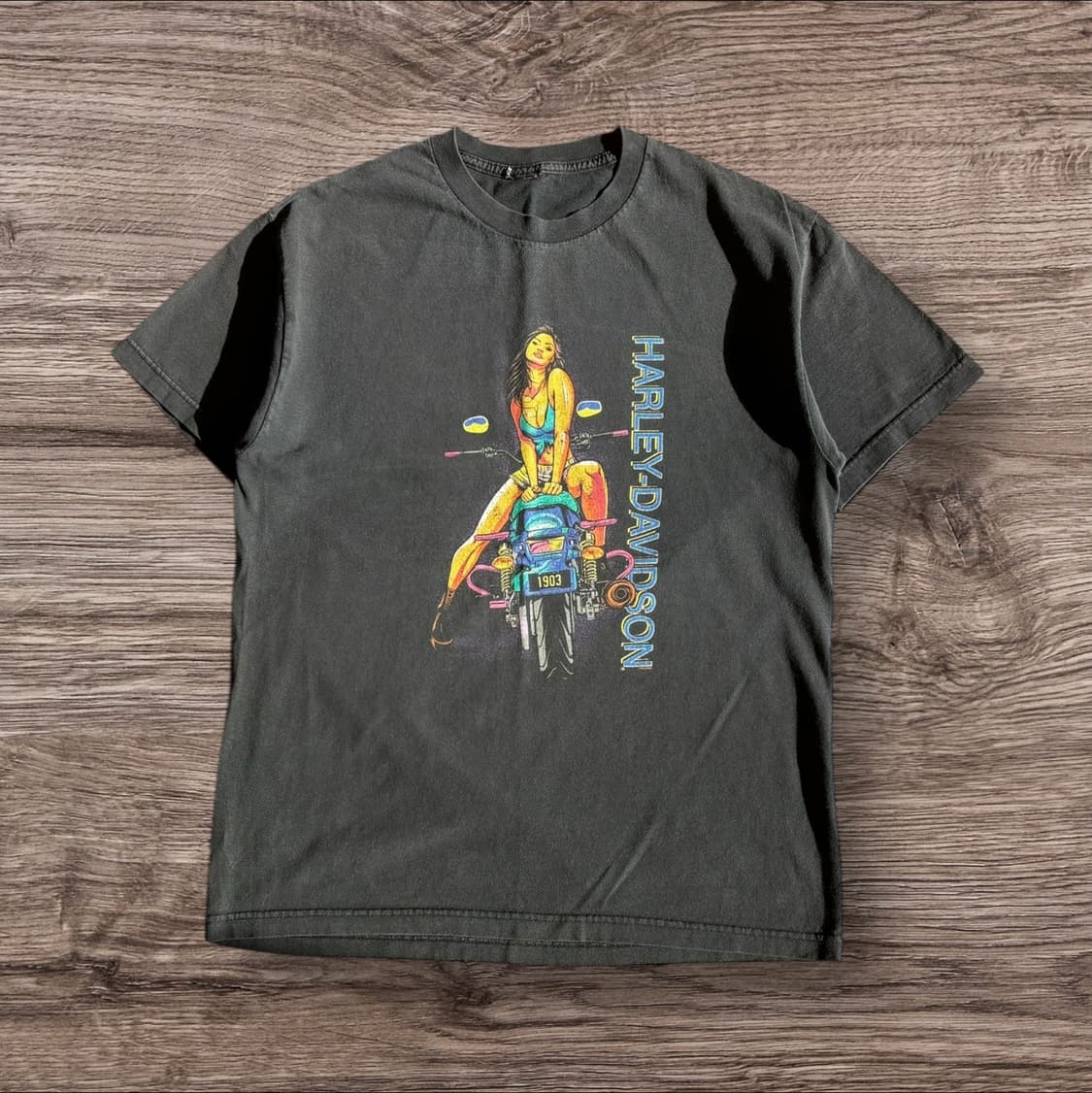 Harley Davidson Printed T-shirt 상품이미지1