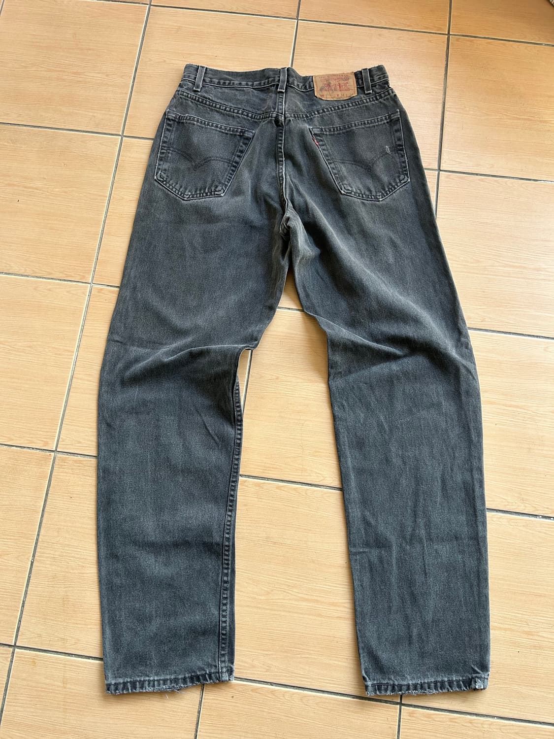 90’s USA 리바이스550 블랙진 34(32) 상품이미지4