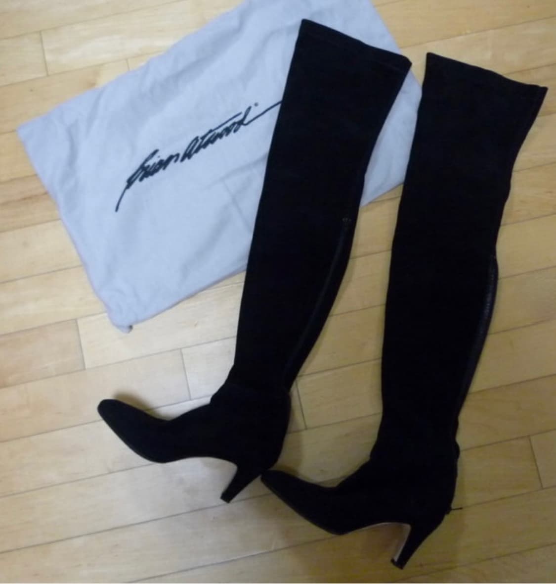 Jamie Suede Thigh High Boots_스웨이드 가죽 부츠 상품이미지3