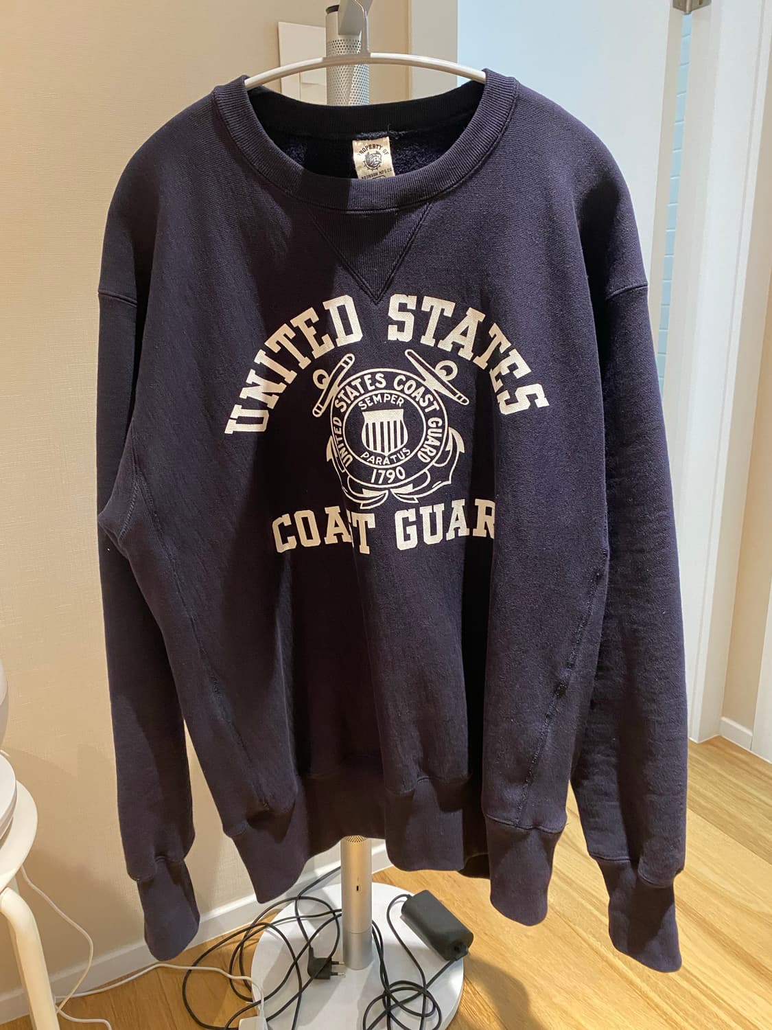 브론슨 USCG 네이비 맨투맨 XXL 상품이미지2