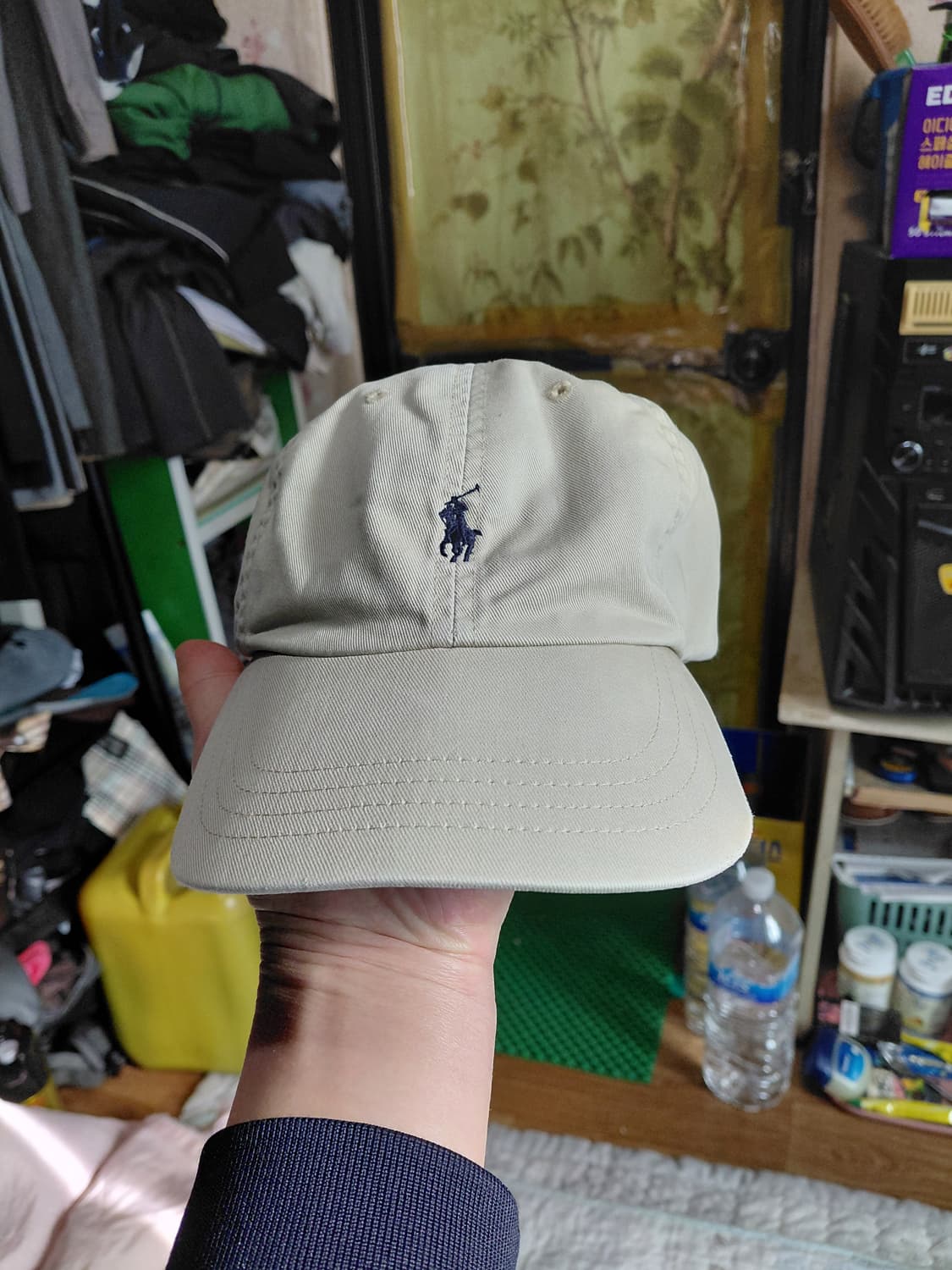 [폴로 랄프로렌]구형 볼캡 베이지컬러  상품이미지1