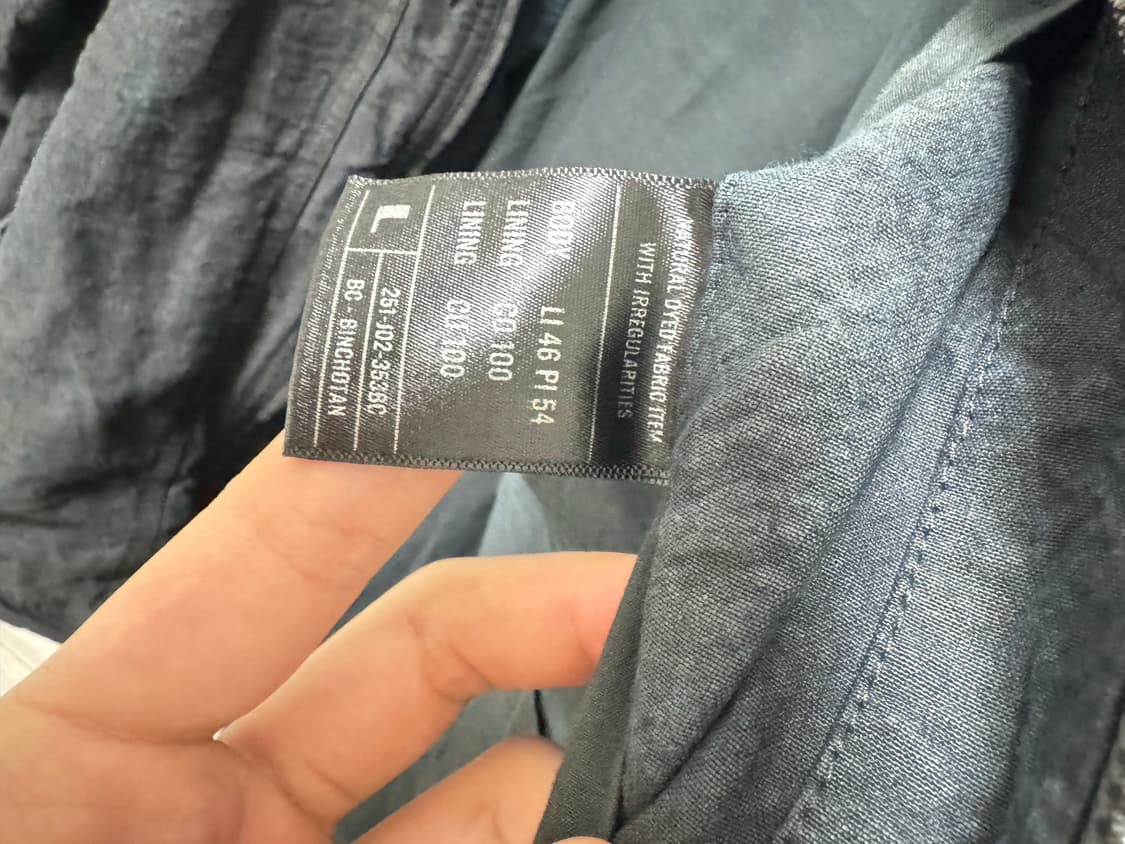 Work Blouson - Indigo Ink L 상품이미지3