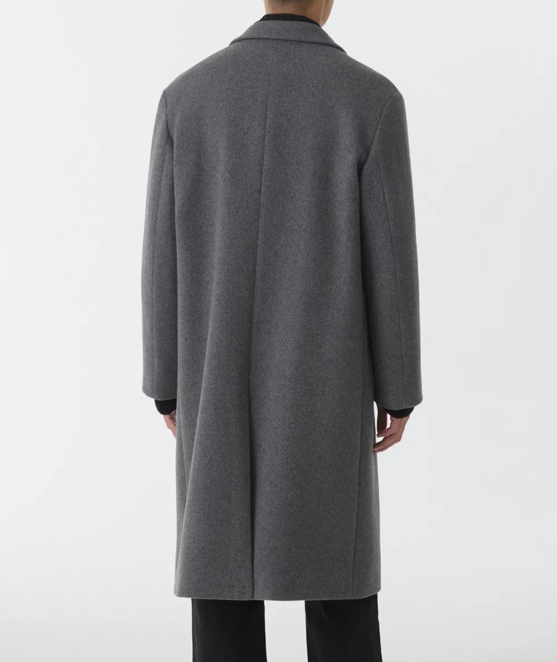 무신사 스탠다드 데일리 싱글코트 미디엄 그레이 상품이미지3