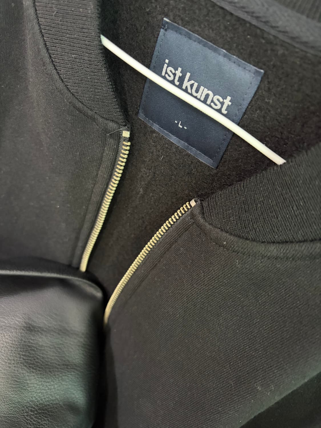 ist kunst 블랙 블루종 점퍼  상품이미지4