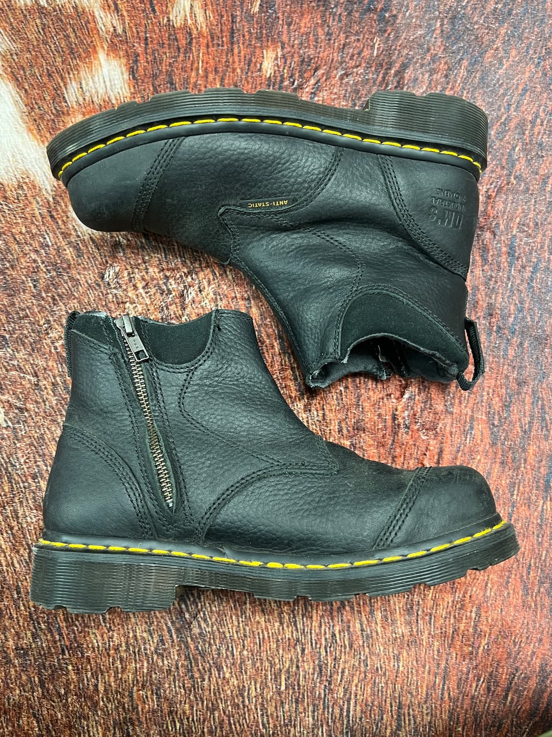 [240] 닥터마틴 스틸토 세이프티 첼시부츠 블랙 상품이미지3