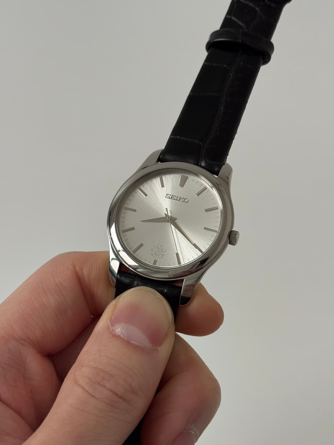 세이코 x 나노유니버스 실버 쿼츠 남성 상품이미지1