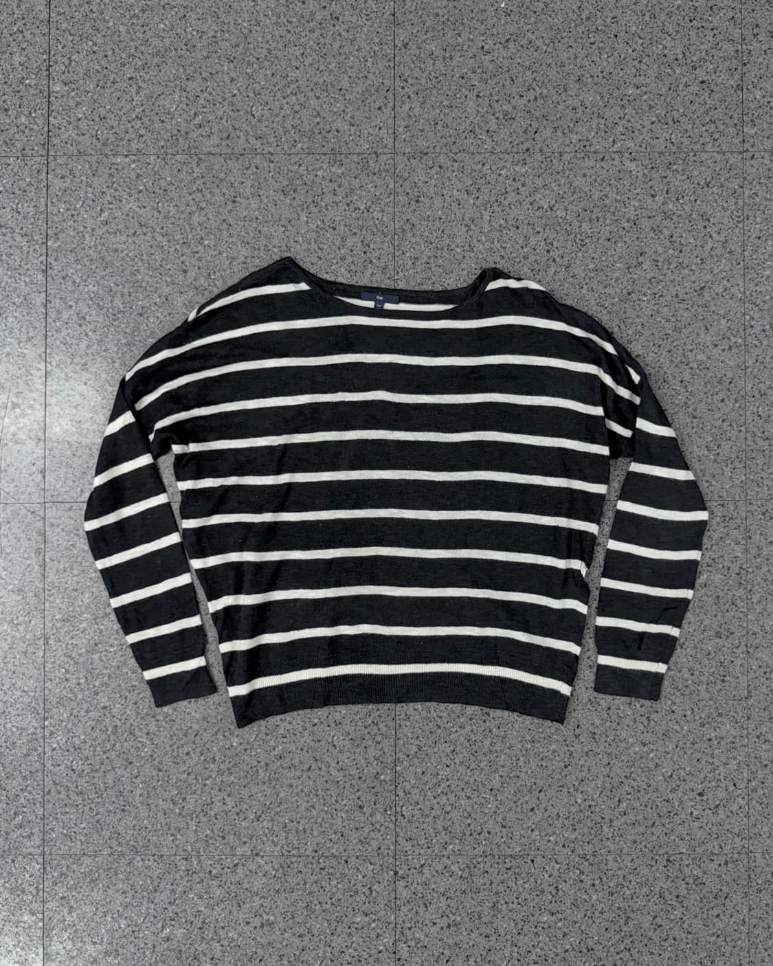 gap oversized striped loose fit knit 상품이미지1
