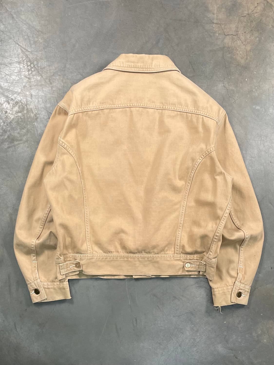 70s Lee USA 몰스킨 트러커 자켓 상품이미지4