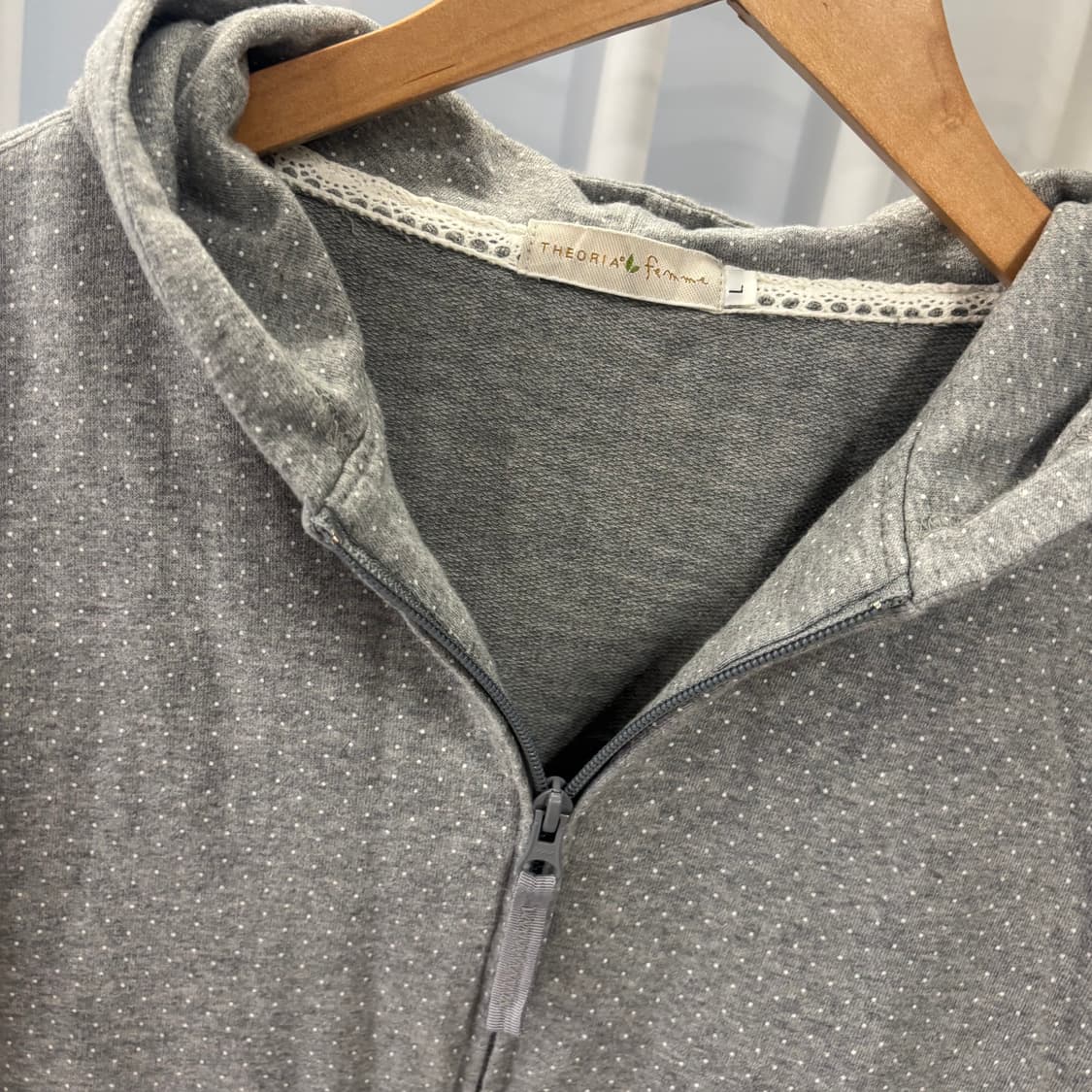 theoria dot hood zipup 상품이미지2