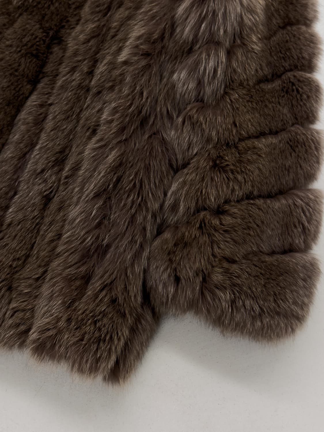 사가 폭스 퍼 자켓 상품이미지6