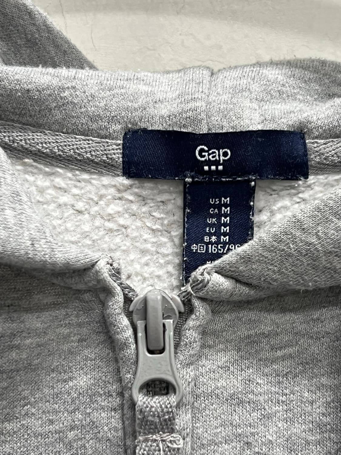 GAP 우먼스 후드 집업 그레이 상품이미지5