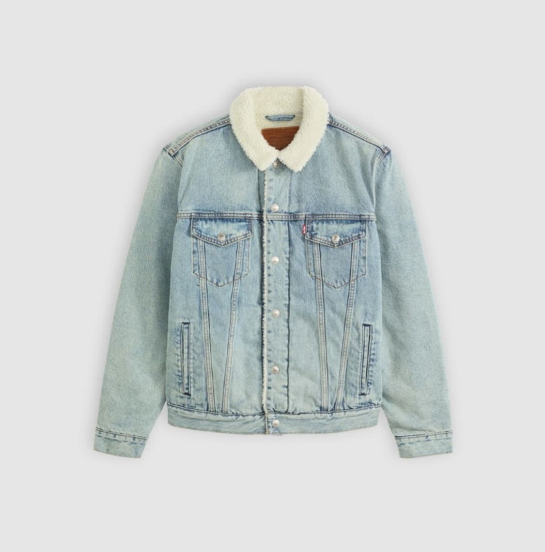 리바이스 프리미엄 양털 쉐르파 청자켓 M 상품이미지1