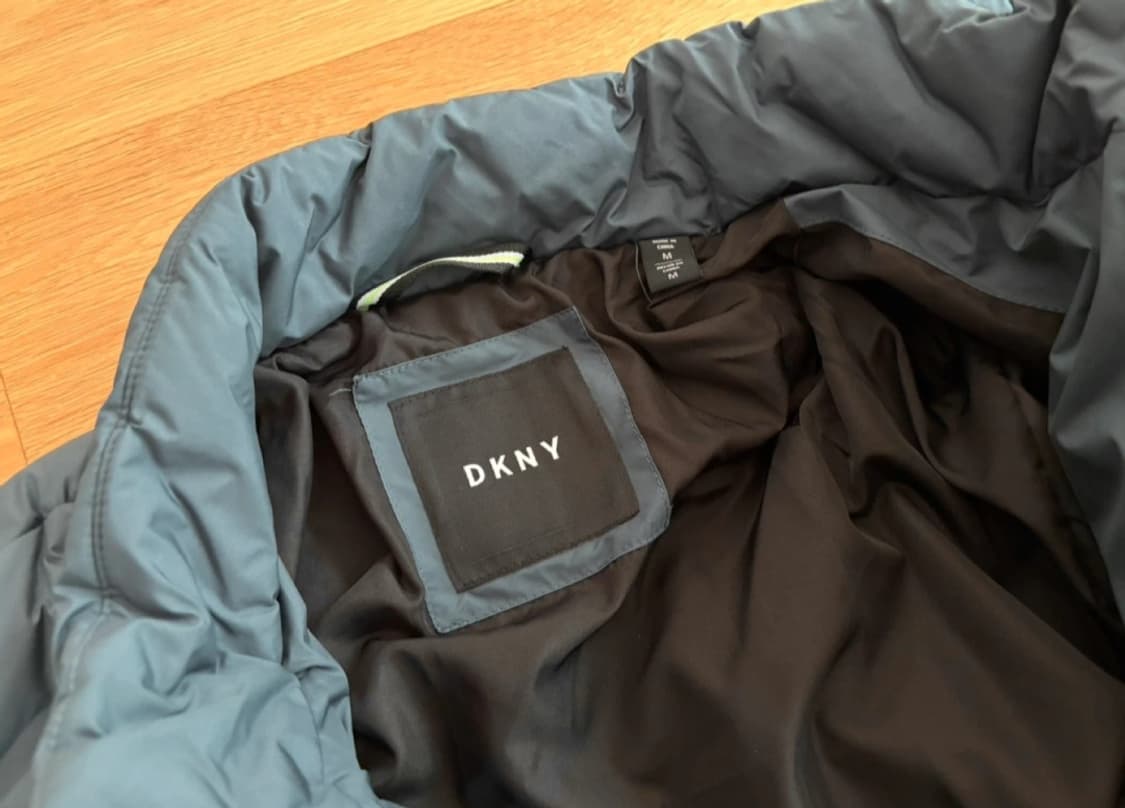 DKNY 남성 웰디드 퀼팅 봄버 자켓 M 상품이미지4