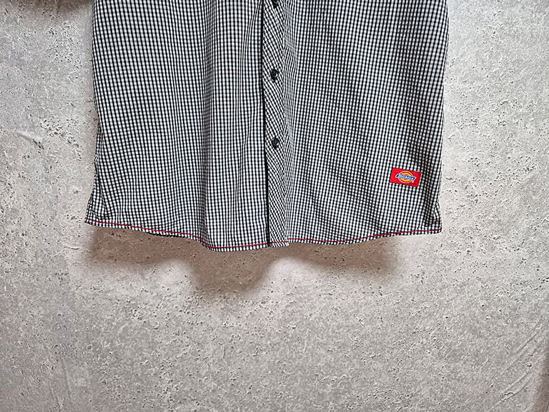 Dickies 디키즈 오리지널 체크 하프 반팔 셔츠 상품이미지5