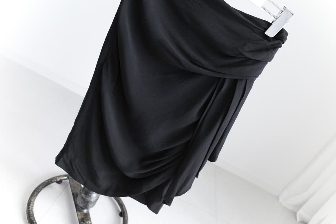 silk draping skirt 상품이미지3