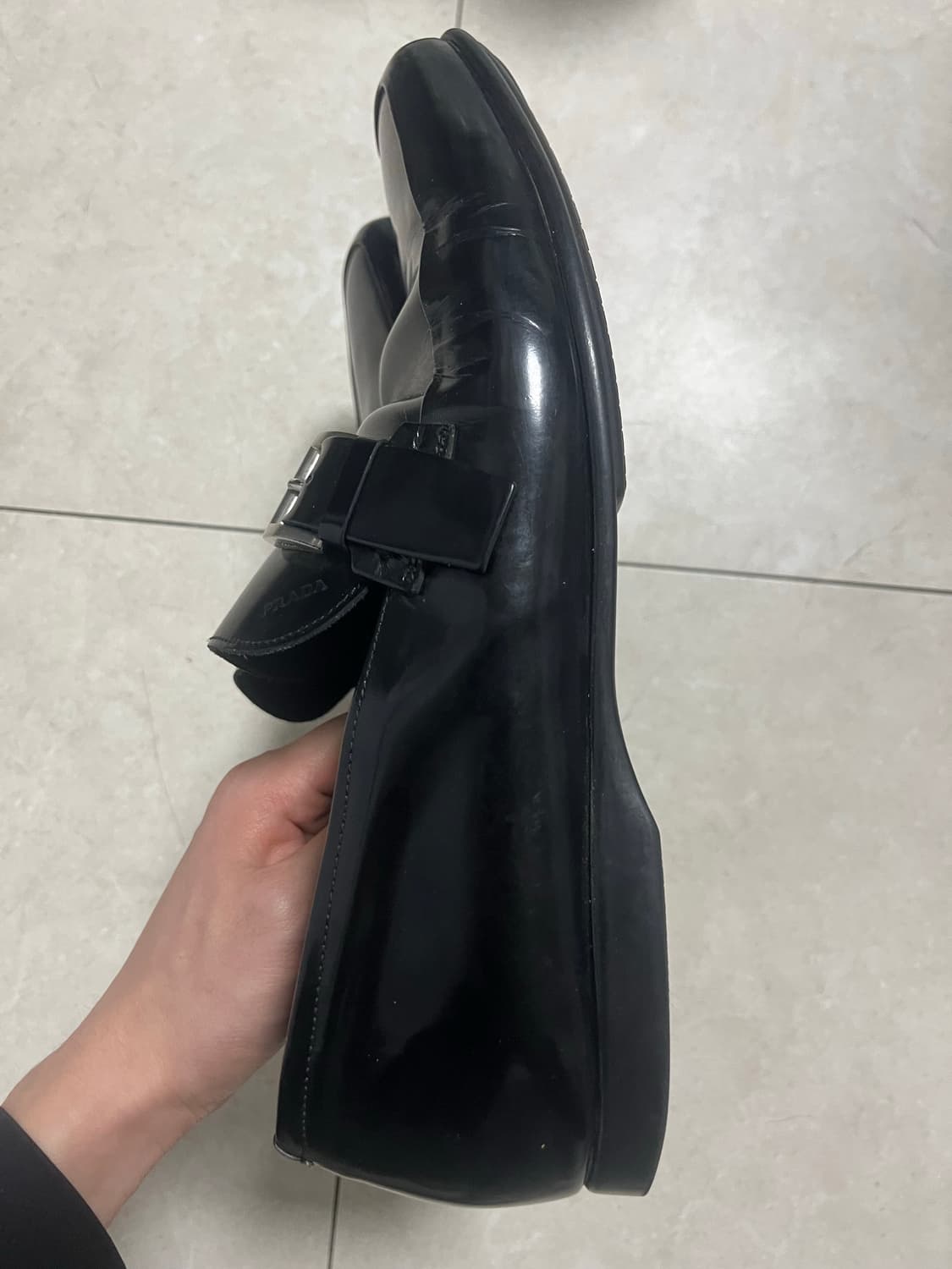 프라다 스퀘어토 로퍼 상품이미지3