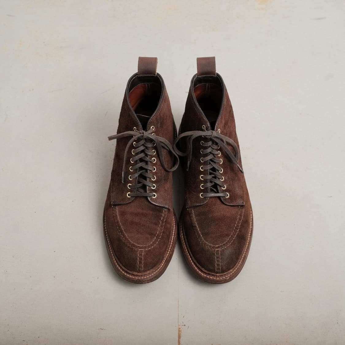 알든 D9918 8D 리버스 토바코 샤무아 NST 탱커부츠 상품이미지2