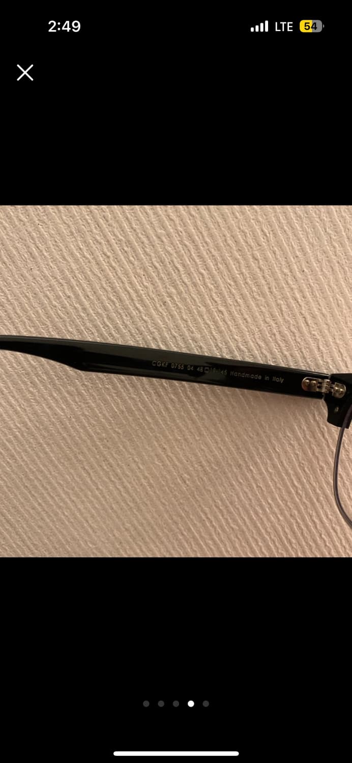 커틀러앤그로스 0755 04 블랙/실버 3회 미만 착용 상품이미지4