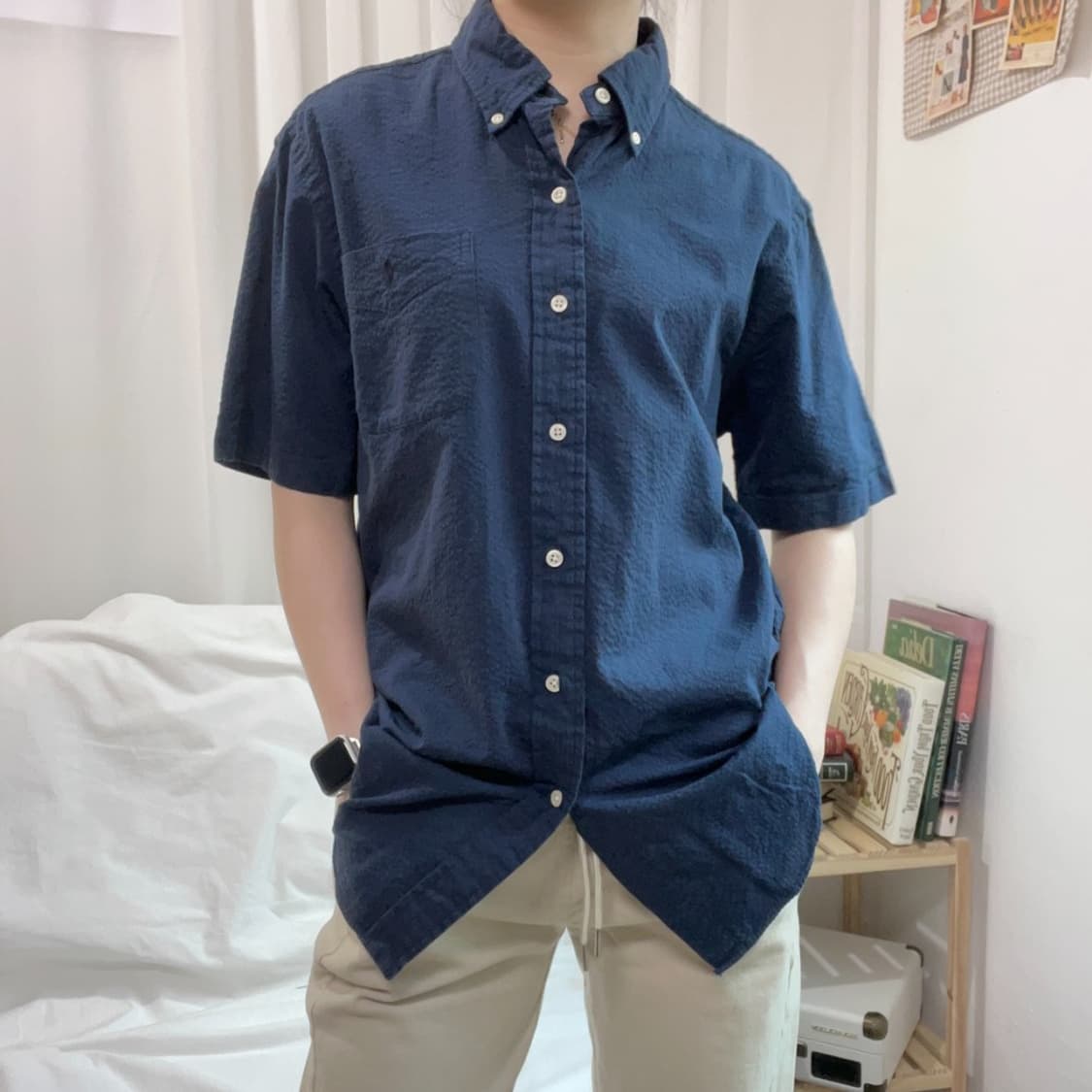 navy shirt 상품이미지8