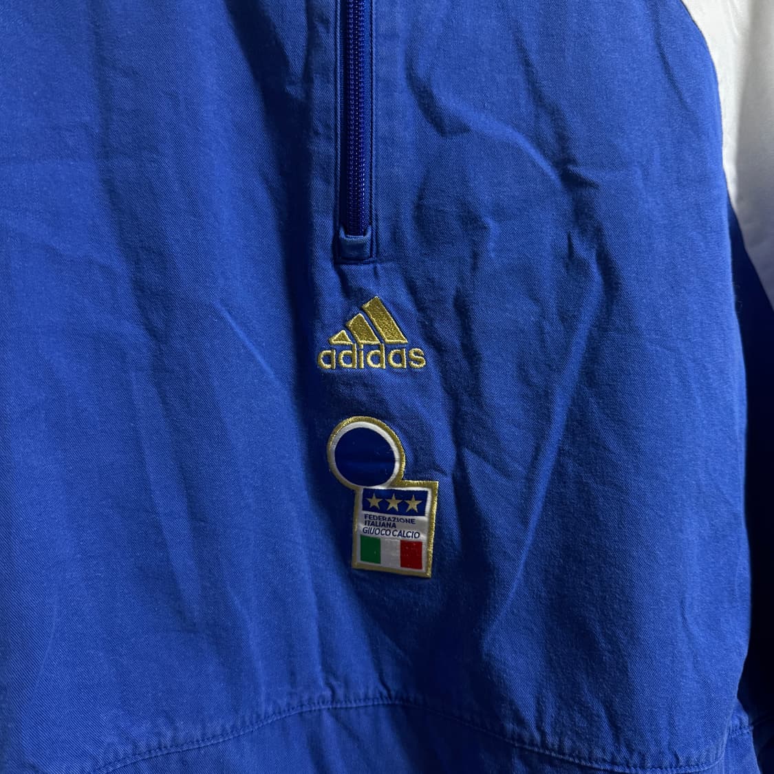 아디다스 이탈리아 축구 국가대표 ICON 아노락 💚💙 상품이미지2
