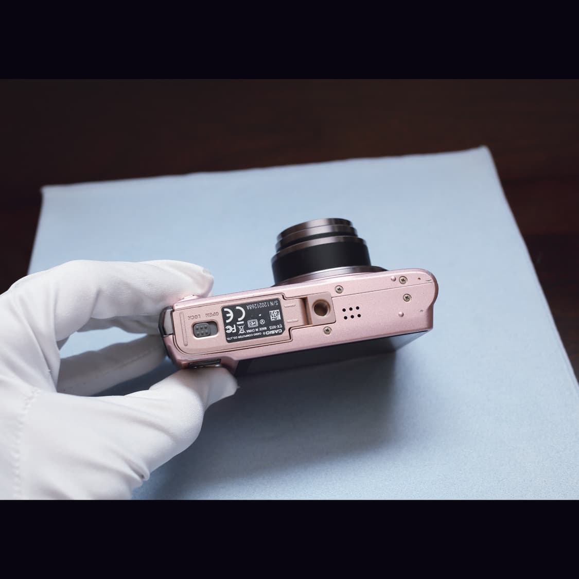 레어<A+급><츄 디카> 카시오 엑슬림 H15 핑크 빈티지 디카 상품이미지5
