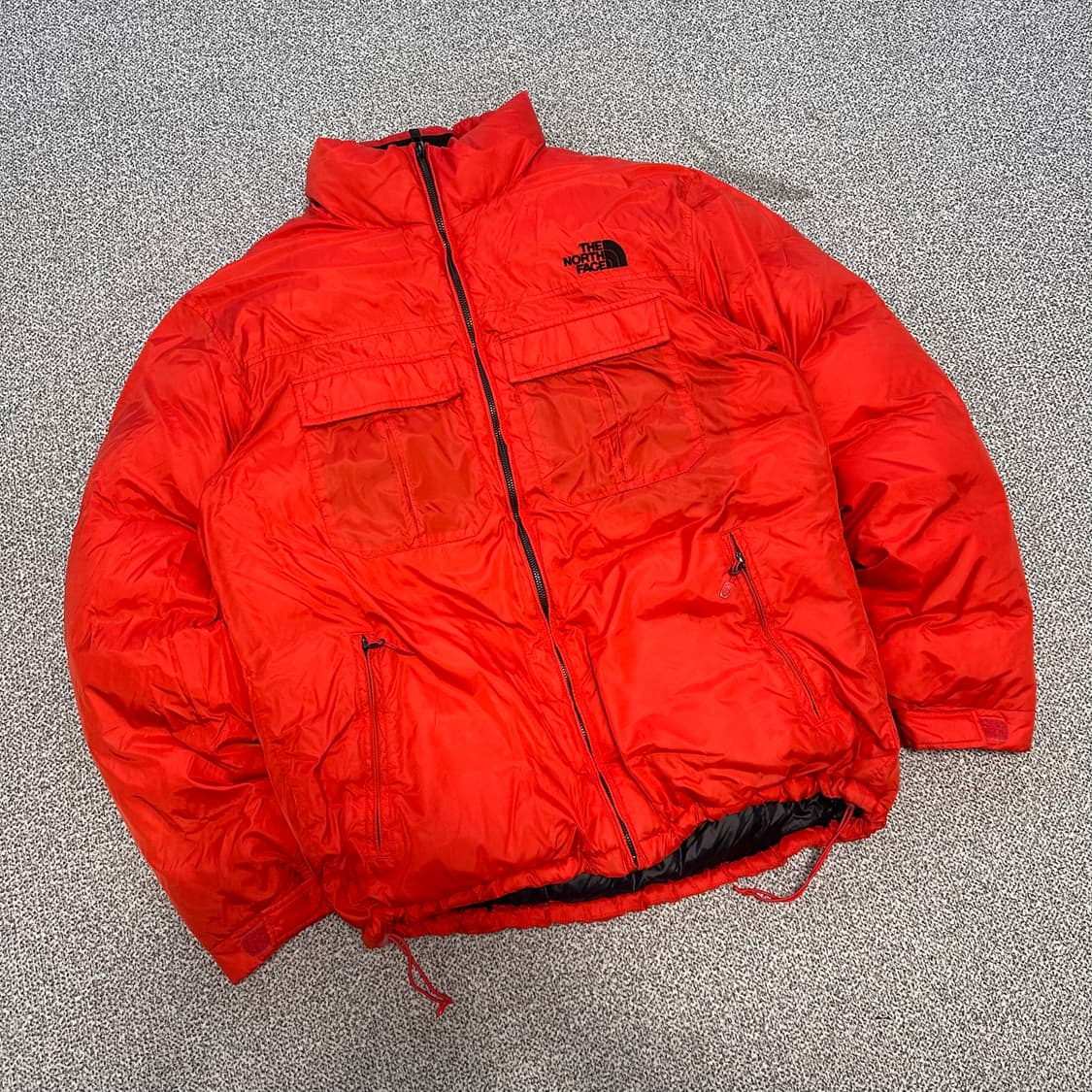 노스페이스 오렌지 패딩 상품이미지1