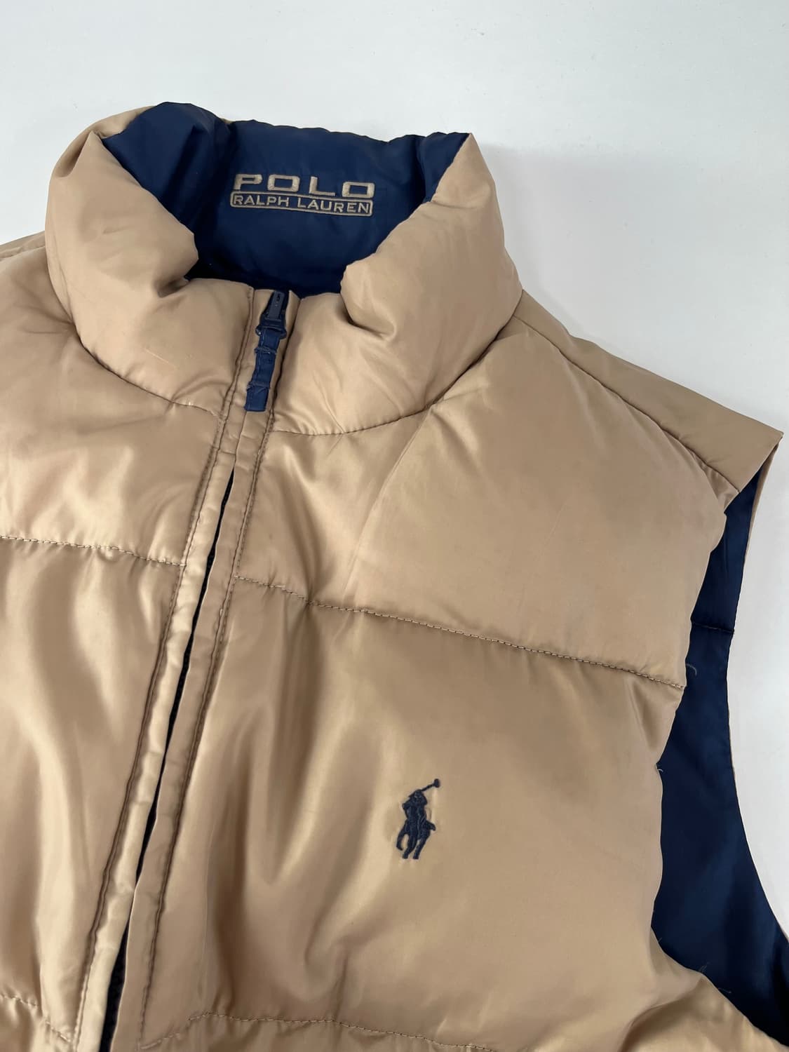 [m] 폴로 리버시블 양면 조끼 패딩 상품이미지1