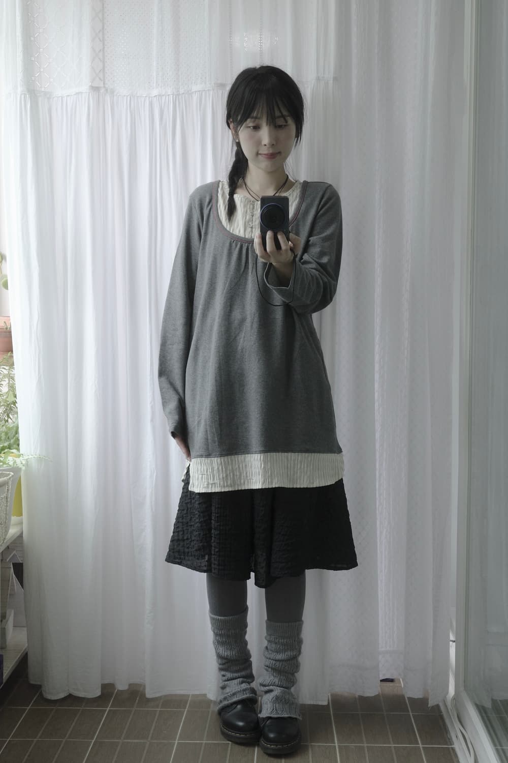 Roll layered T-shirt 상품이미지7