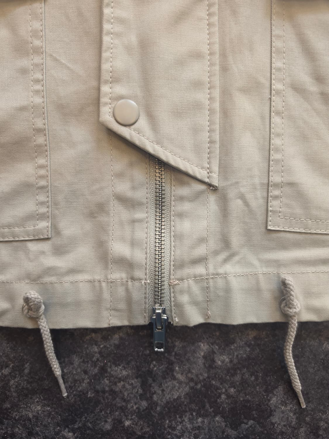 #파르티멘토 #오버핏 테크 후드집업 자켓  -L 상품이미지5