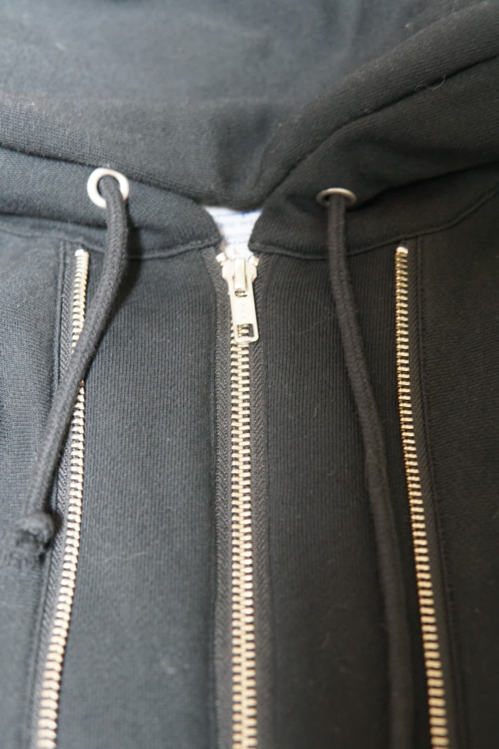 언더커버 X 챔피온 콜라보 리버스 위브 후드집업 블랙 L 팝니다 상품이미지5