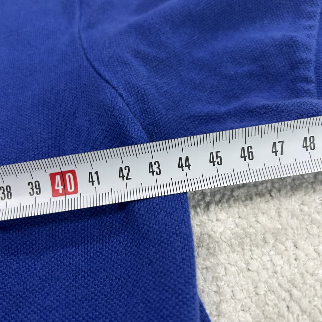 폴로 랄프로렌 블루 반팔 폴로티 숫자3 패치 s 상품이미지5