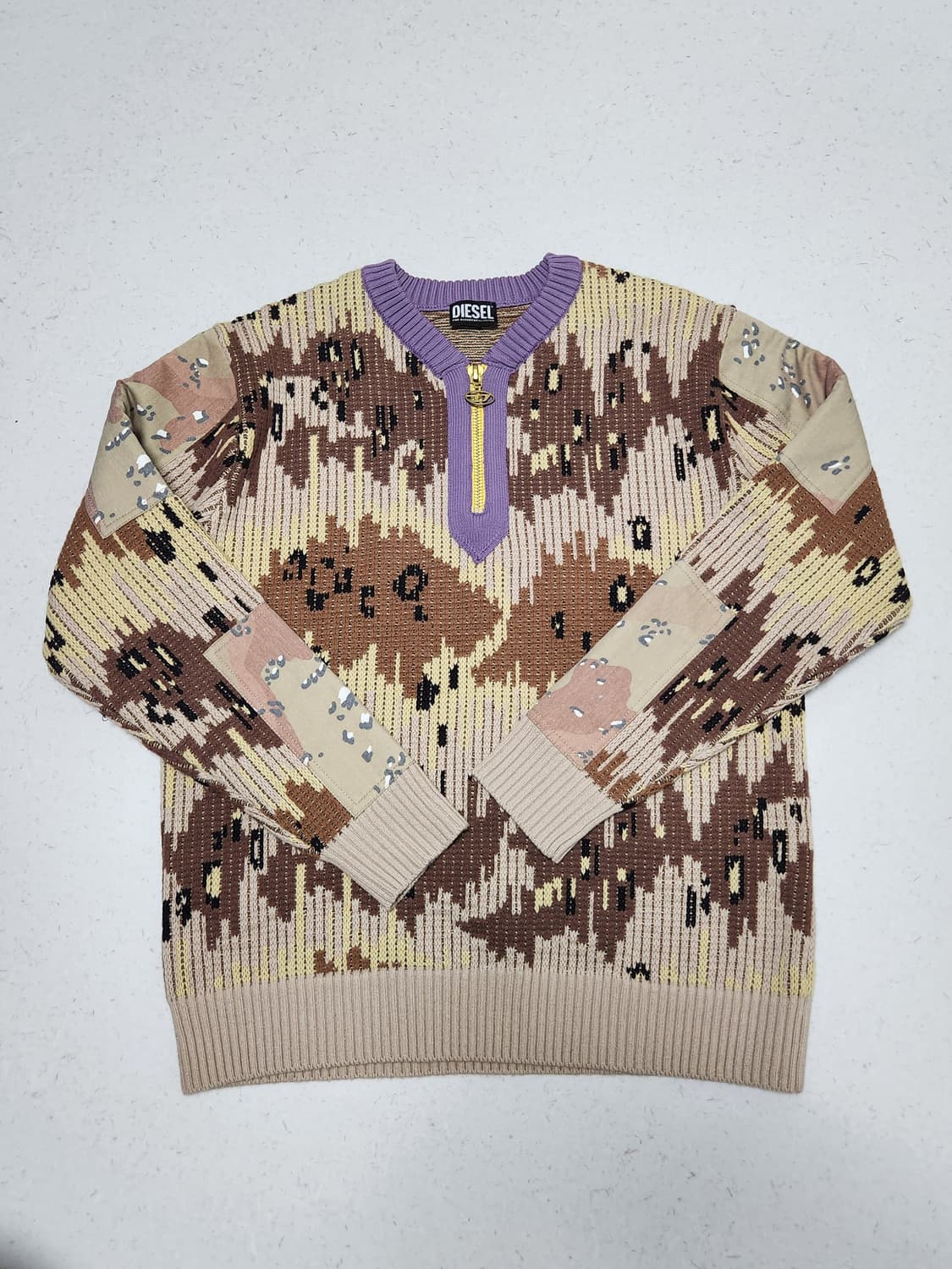 Diesel 카모 스웨터 상품이미지1