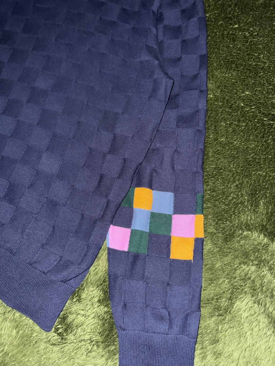 [XL] POP TRADING 팝 트레이딩 컴퍼니 21AW 패널 니트 상품이미지9