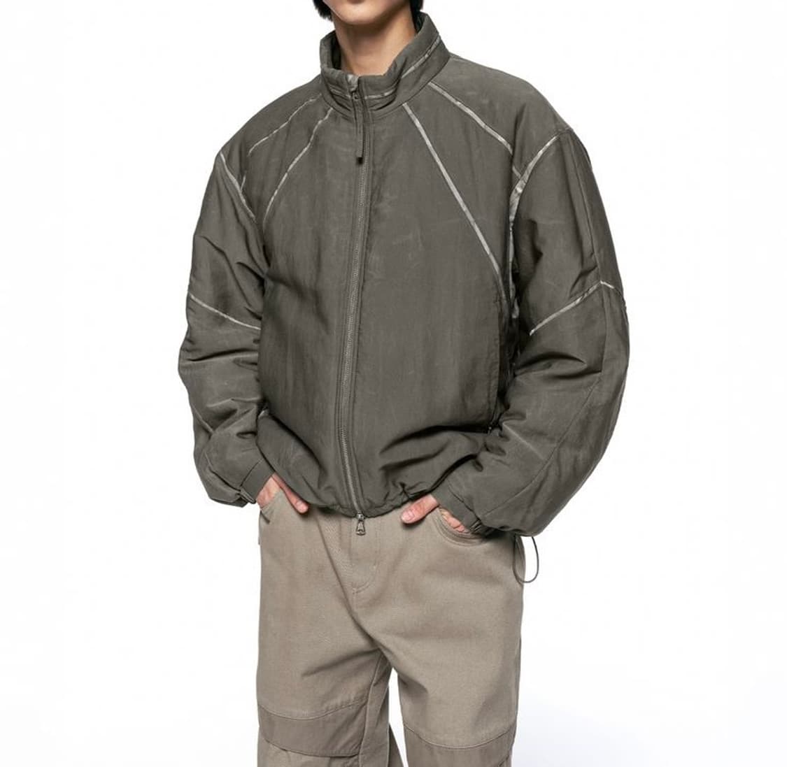 인사일런스 x 인세인개러지 애시드 콘트라스트 자켓 상품이미지1