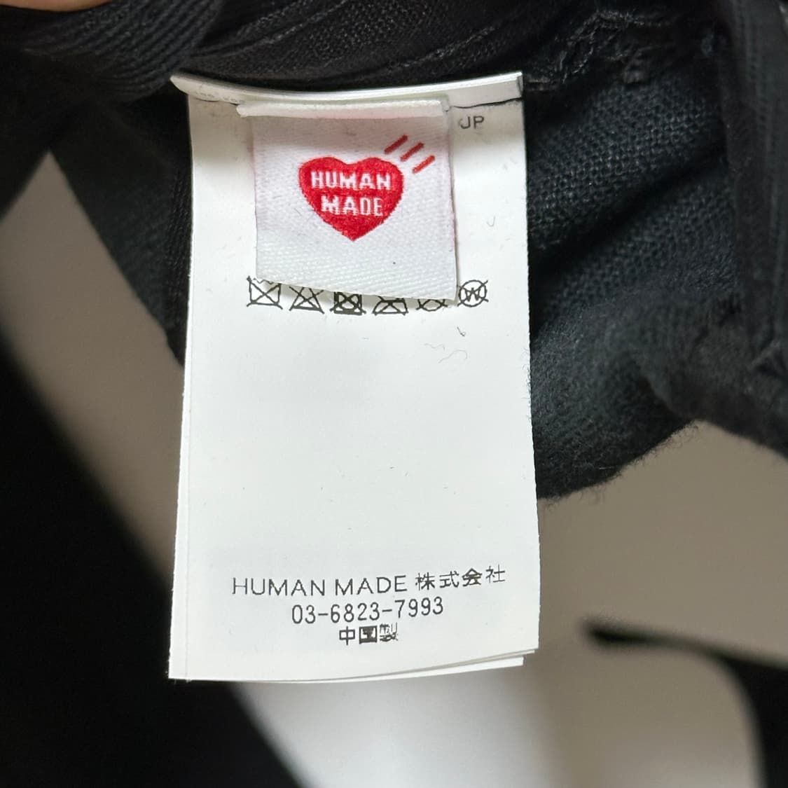 휴먼메이드 사이드 하트 로고 볼캡 미시착 새상품 상품이미지6