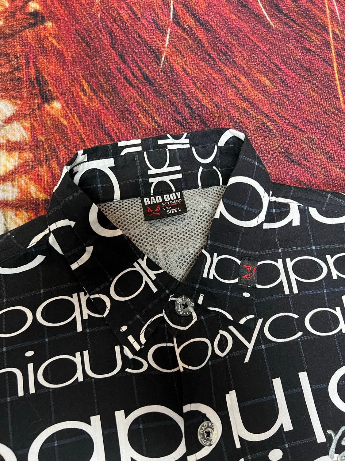 BAD BOY LETTERING SHIRT 상품이미지3