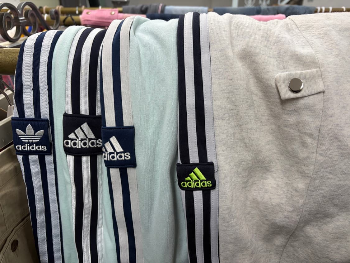 유이브빈티지 아디다스커스텀 똑딱이 팬츠 바지 상품이미지2