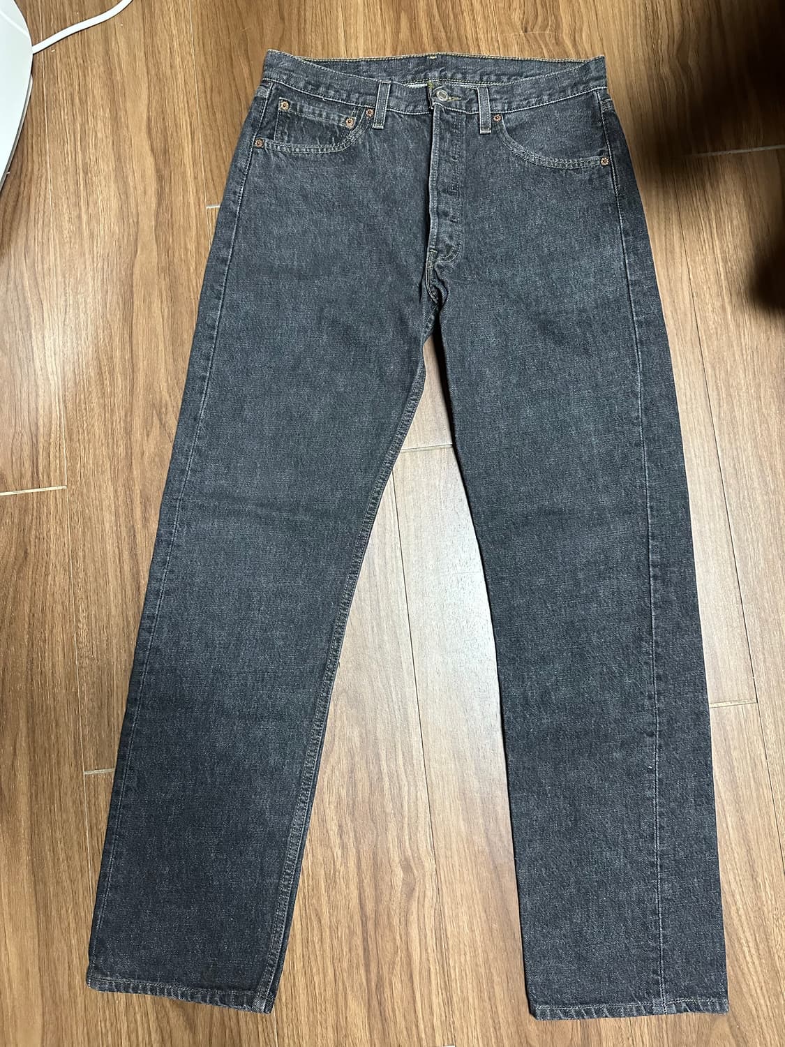 빈티지 리바이스 501 흑청 33 상품이미지1