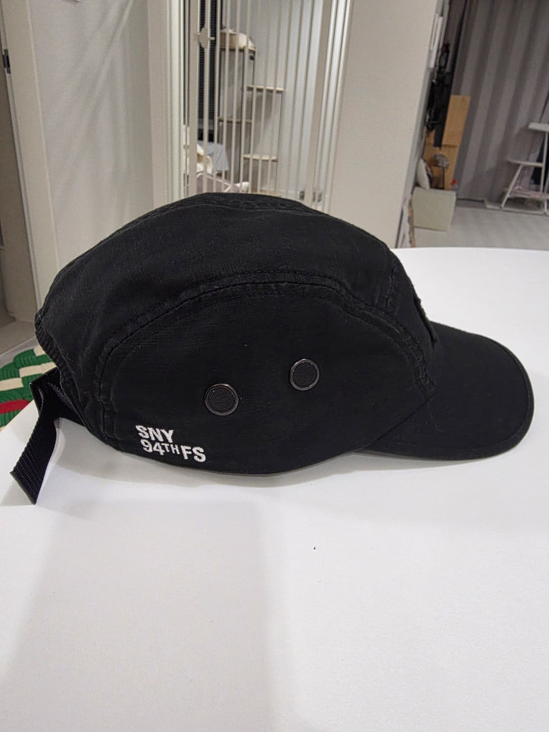 슈프림 밀리터리 캠프캡 블랙 - 22FW 상품이미지2