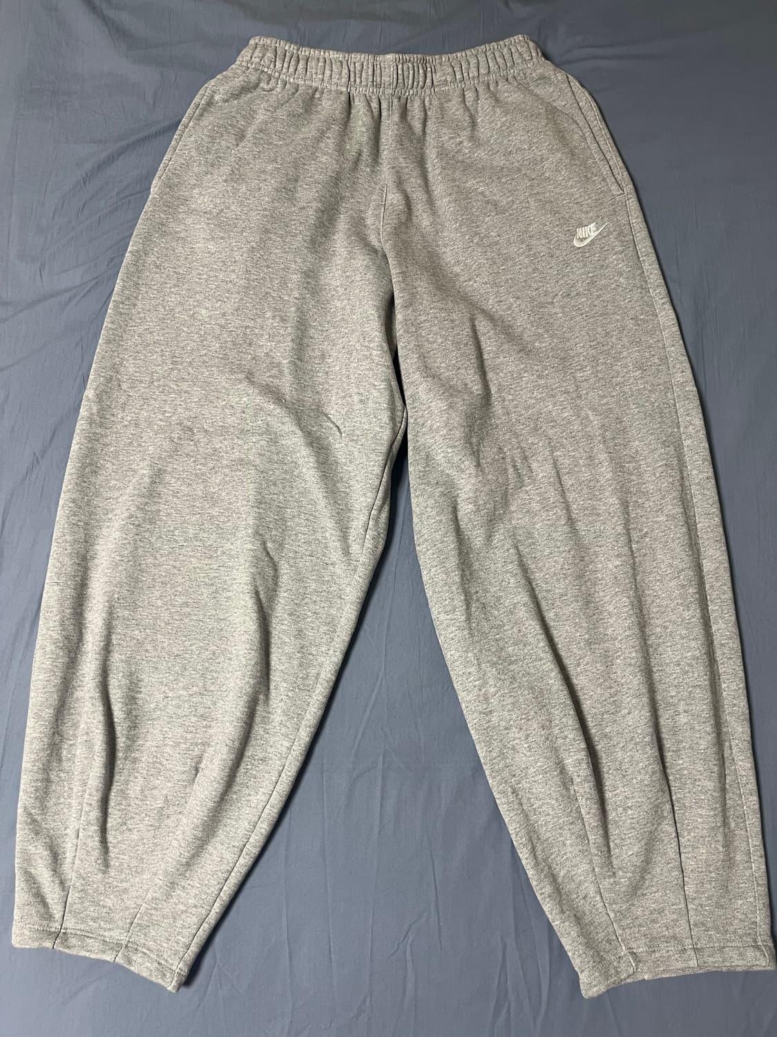 나이키 클럽 플리스 오버사이즈 프렌치 테리 팬츠 바지 그레이 M 상품이미지2