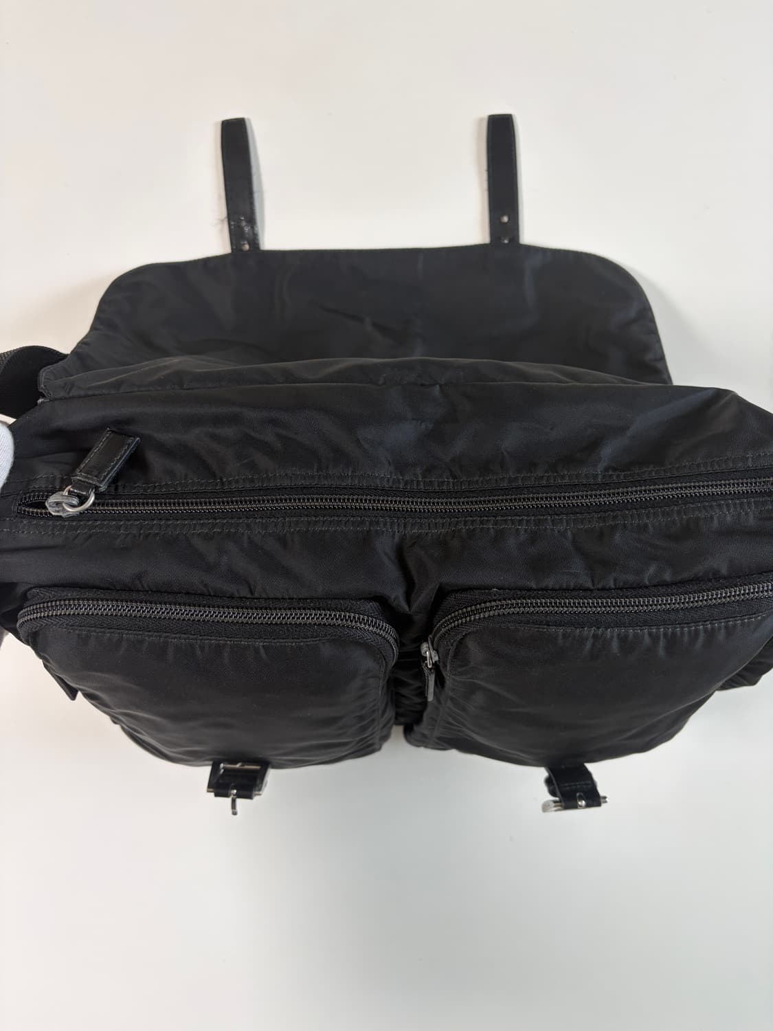 프라다 포코노 나일론 투포켓 크로스백 메신저백 상품이미지6