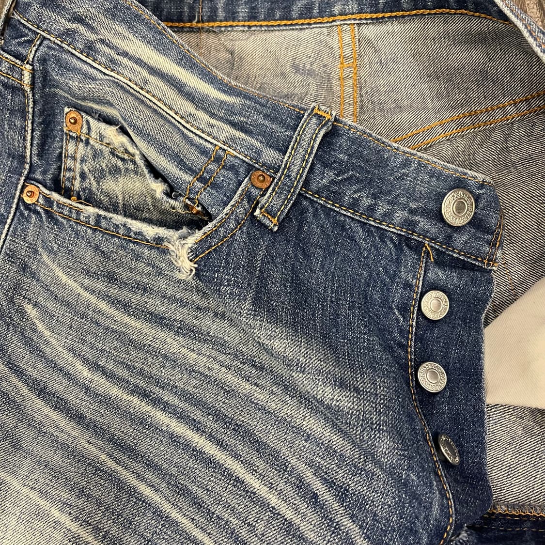  00's LEVI'S 501 w32l33 상품이미지7
