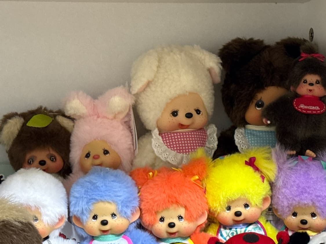 몬치치 친구들 모음 쿠마, 차무 s인형, 타누타누,치무탄 키링 일괄판매 상품이미지1