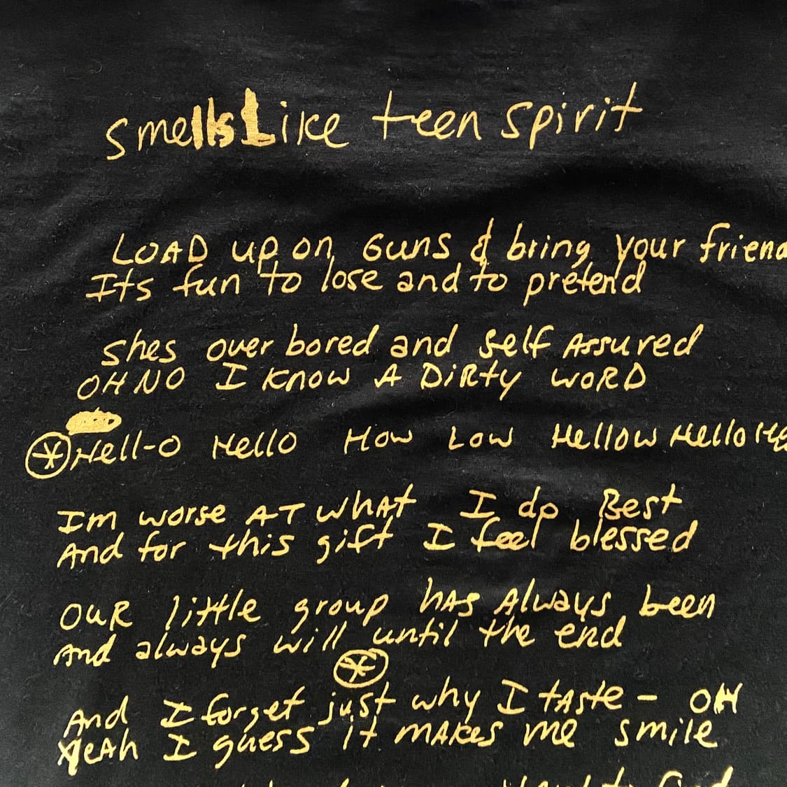 Hysteric Glamour Nirvana T-Shirt 상품이미지6