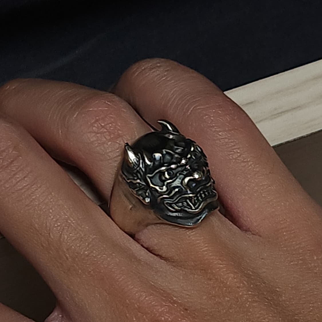 925 실버 한야 링 상품이미지4