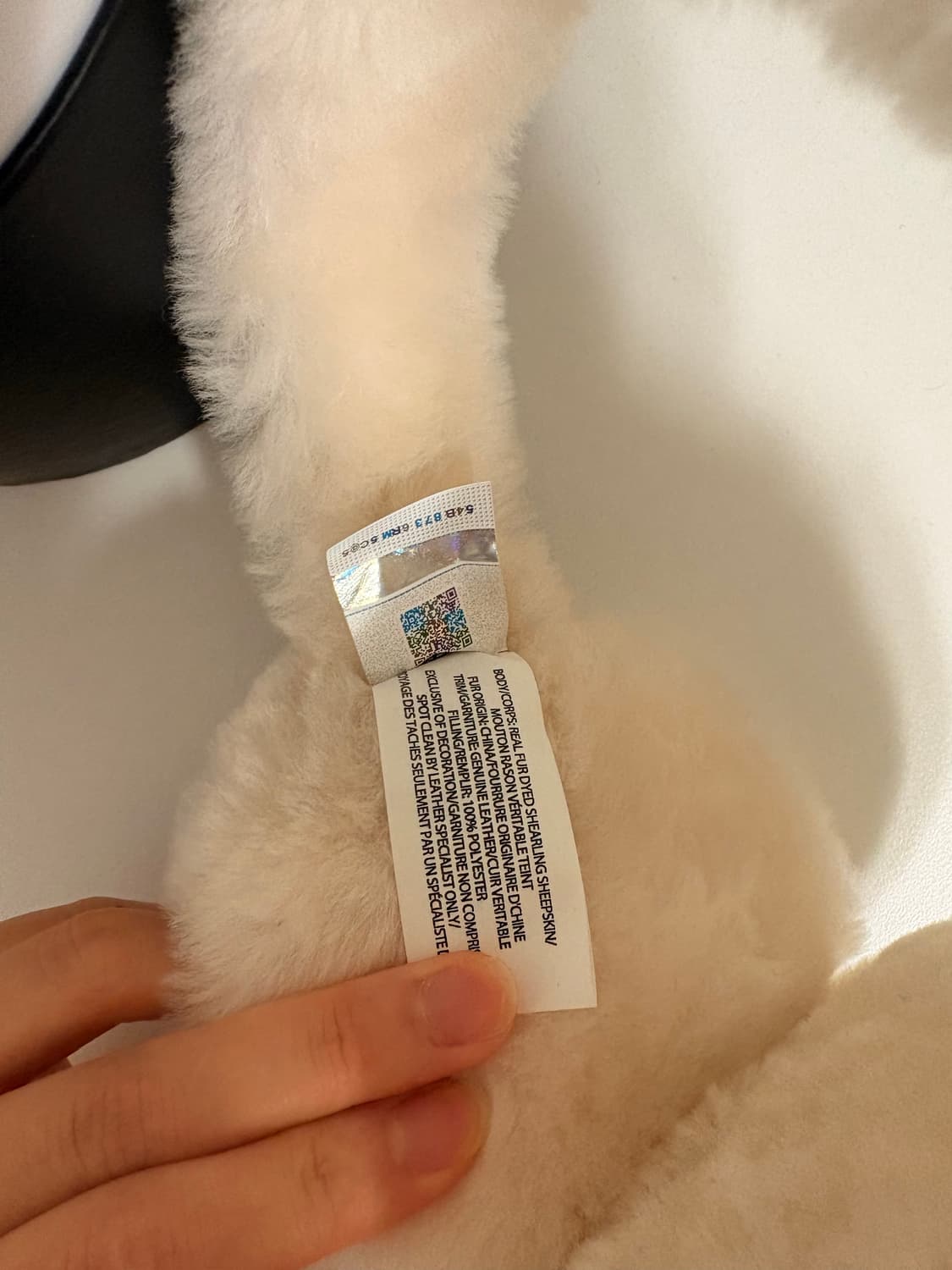 Ugg 어그 빅 로고 양모 귀마개 체스넛 상품이미지3