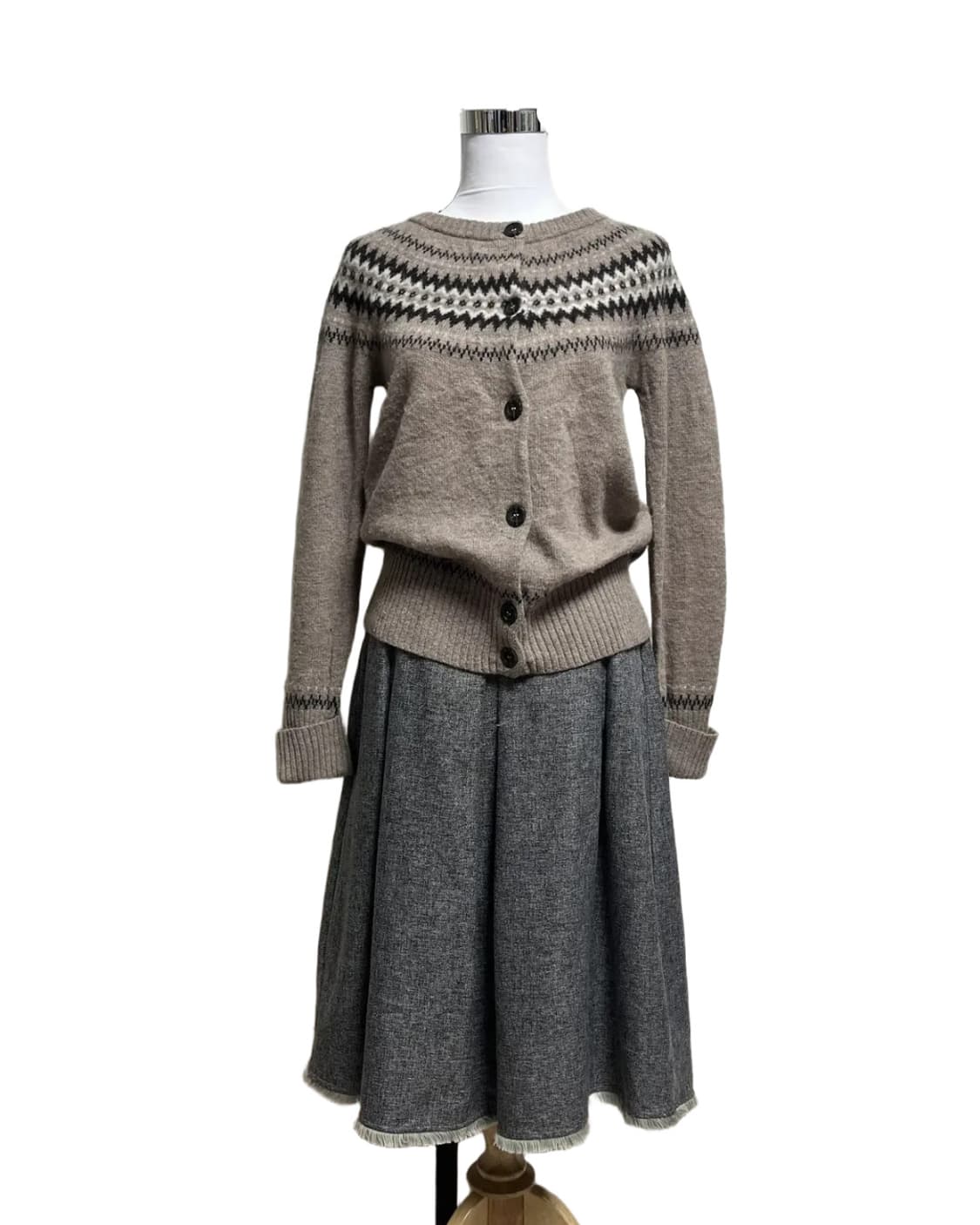 Snow brown cardigan 상품이미지6