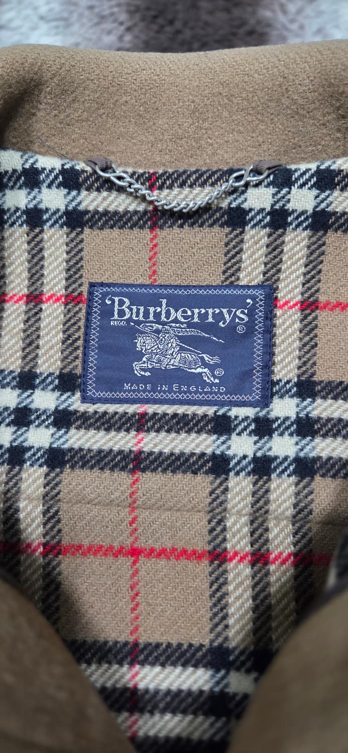 버버리 울 떡볶이코트 상품이미지4